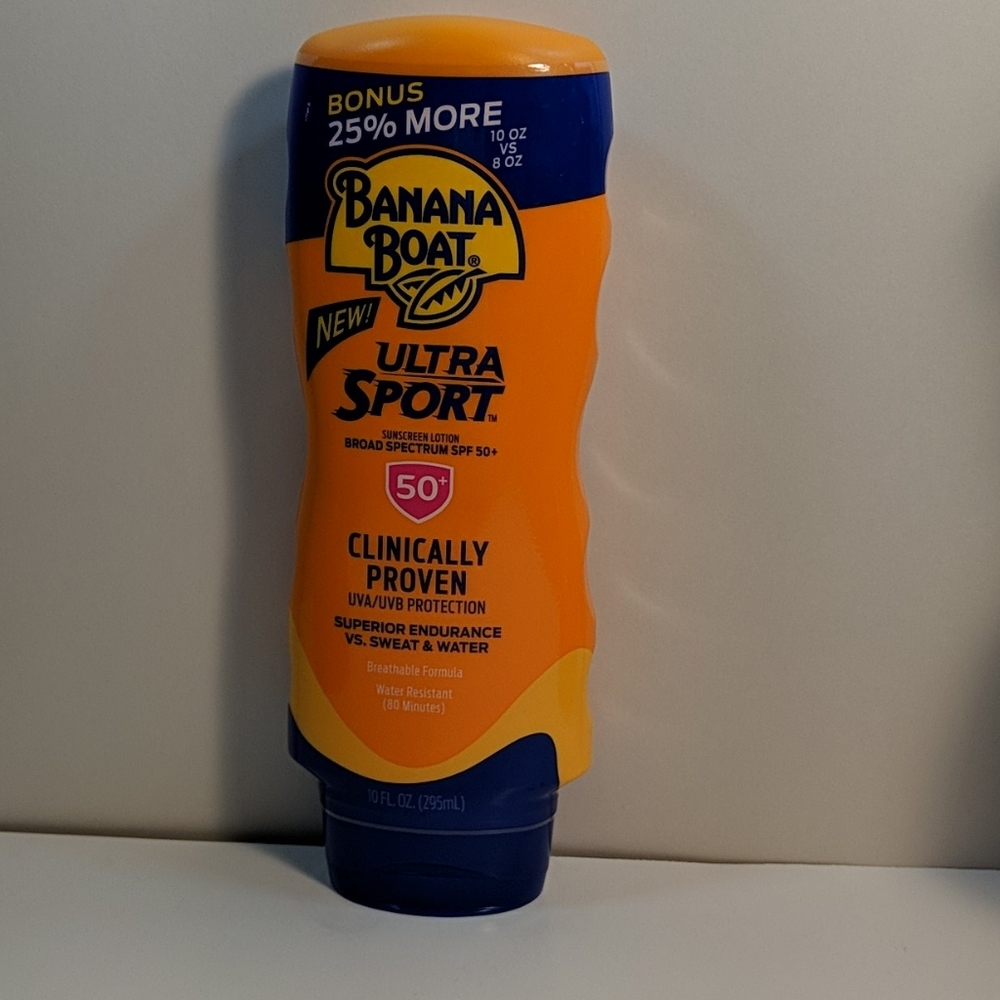 Banana Boat Ultra Sport SPF 50 10oz New